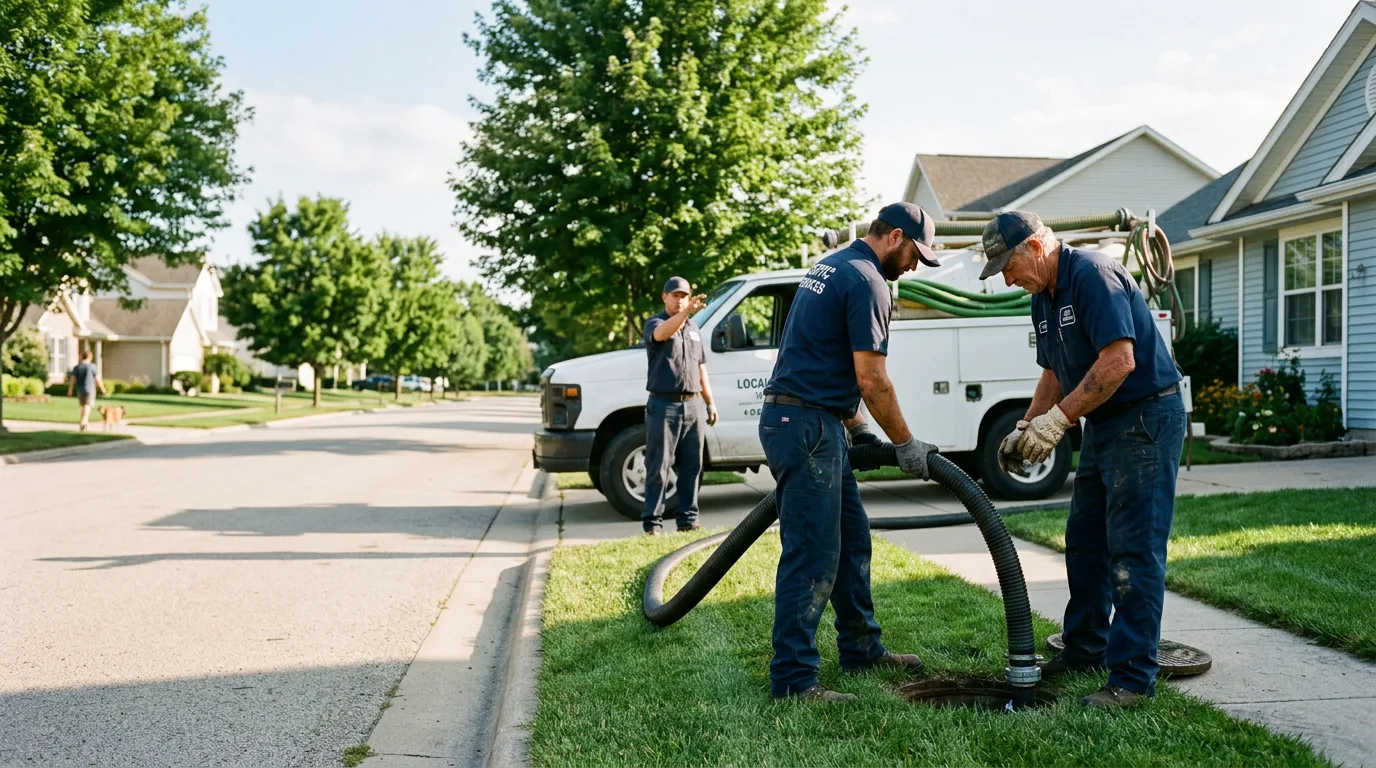 Septic Tank Cleaning in East Freedom, PA
